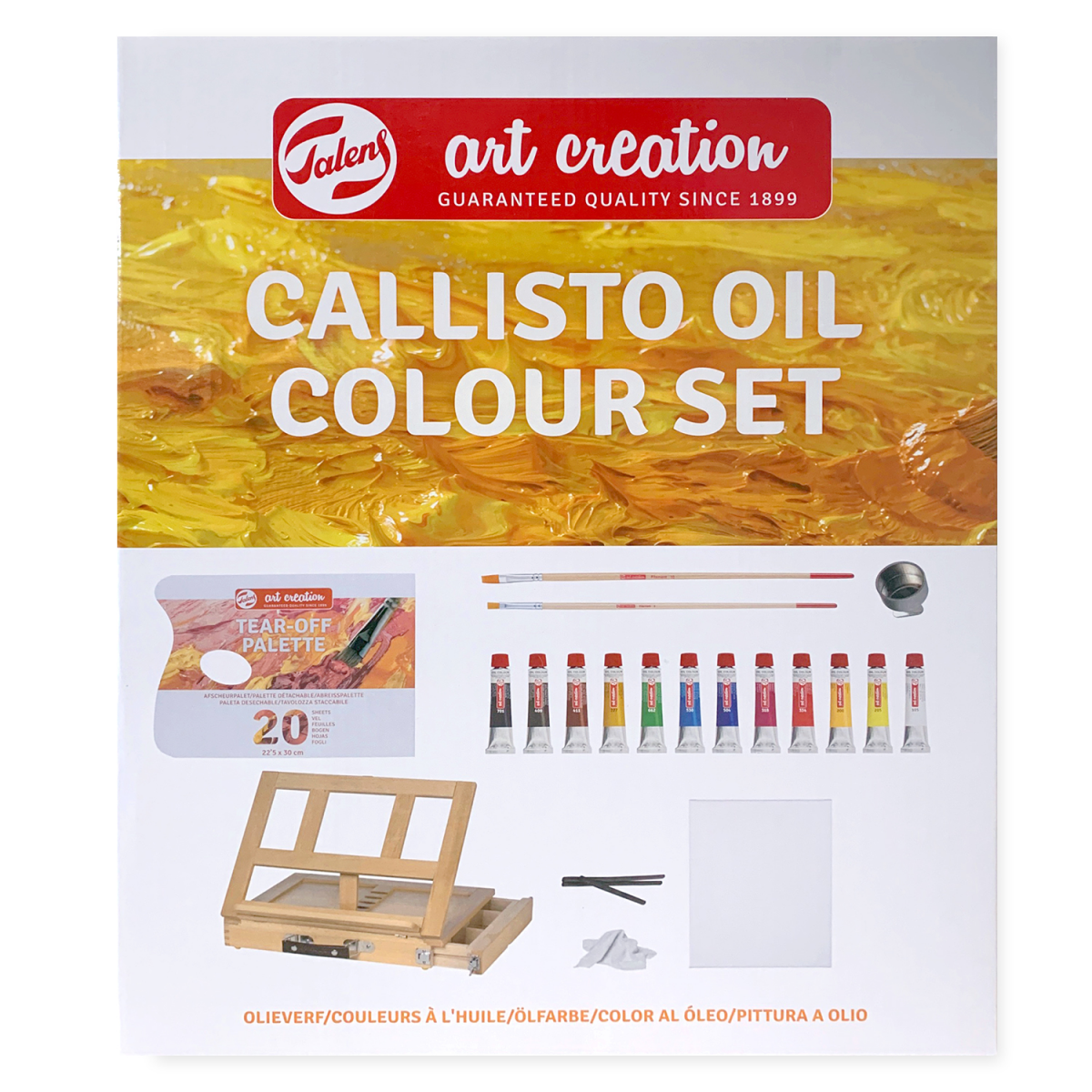 Set Callisto Caja Caballete...