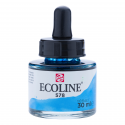 ECOLINE LIQUID WATER TALENS basa su fórmula en colorantes y goma arábiga, siendo los colores brillantes y luminosos. ECOLINE se