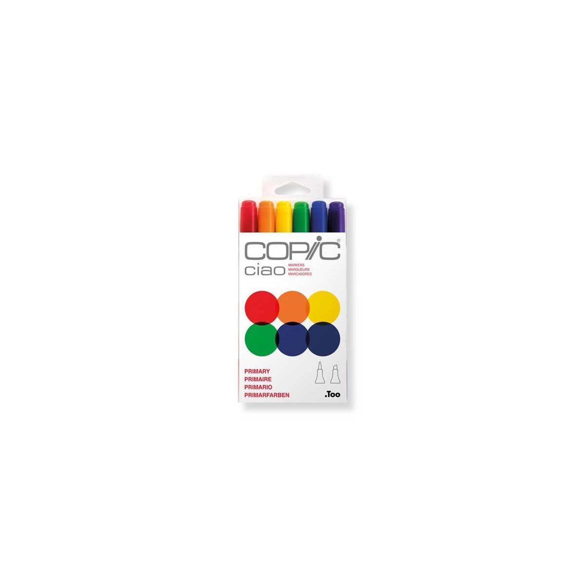 COPIC CIAO 6uds set Primary