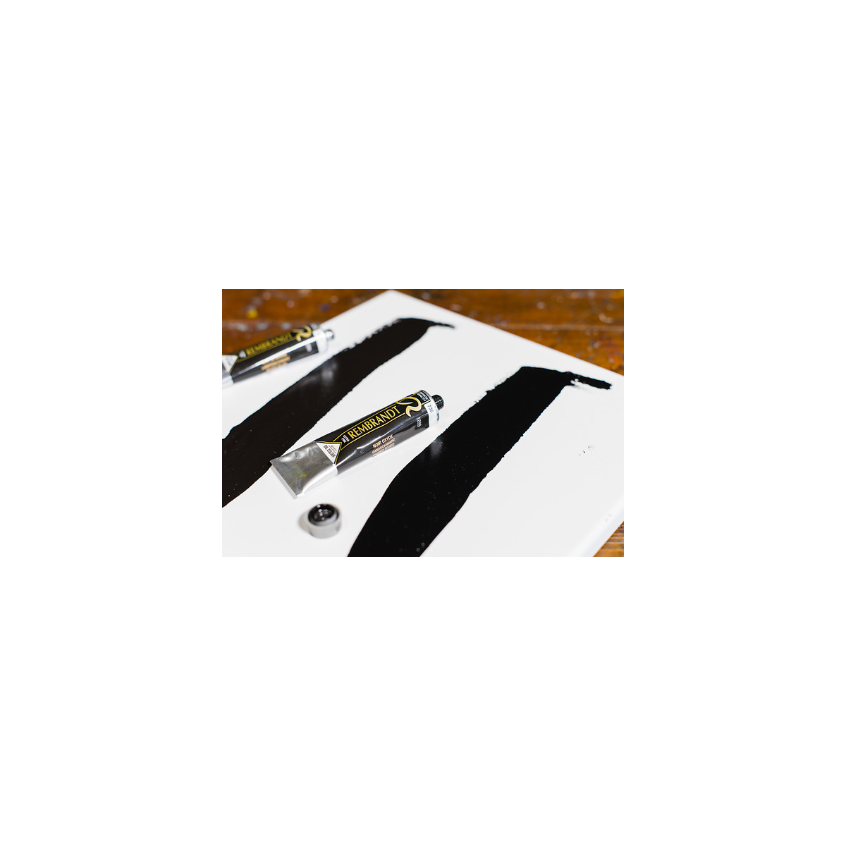 óleo rembrandt 40ml negro...