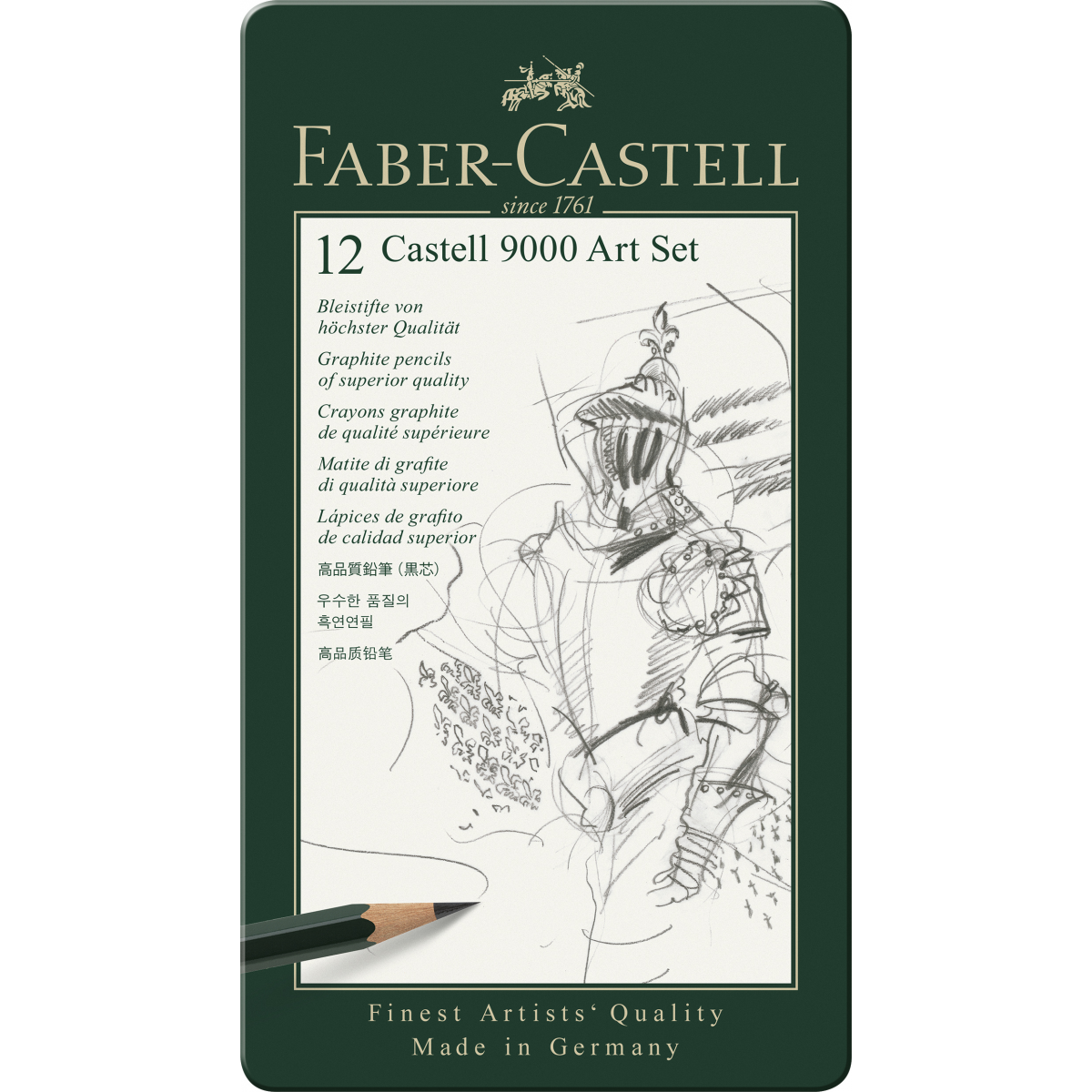 Estuche grafito castell...