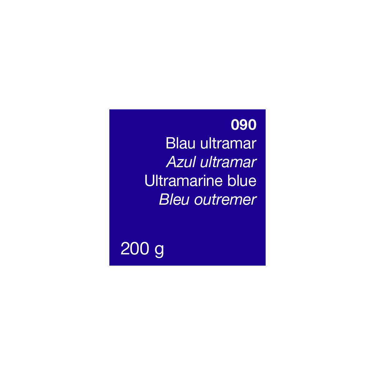 Pigmento Azul Ultramar...
