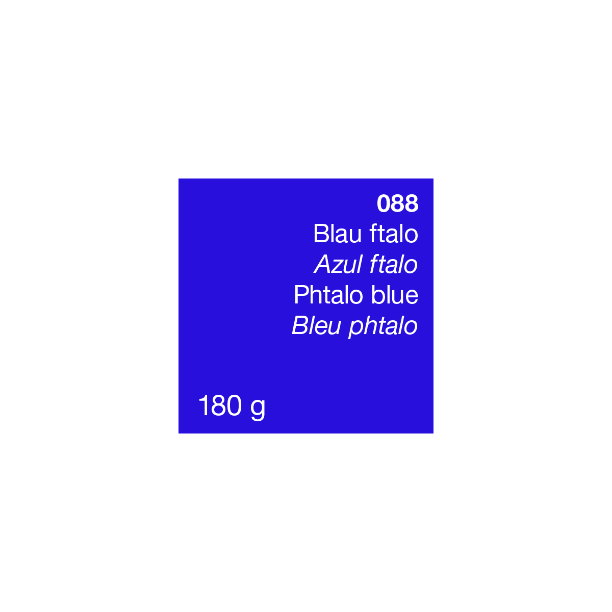 Pigmento azul Phtalocianina...