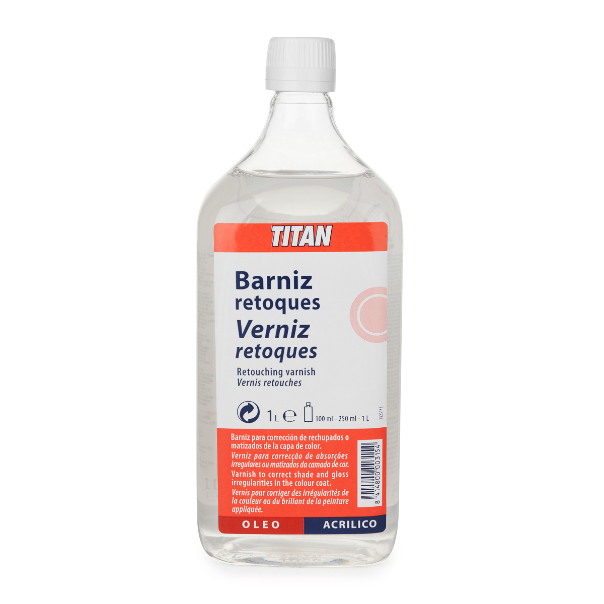 Barniz Retoque Titan 1L