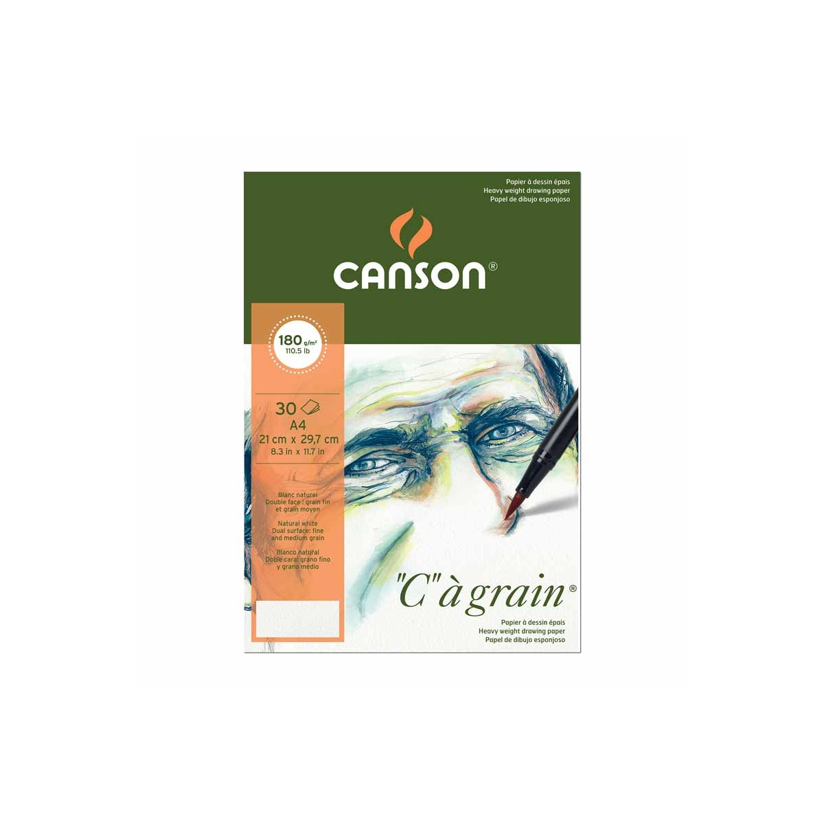 BLOC CANSON C´À GRAIN  A5...